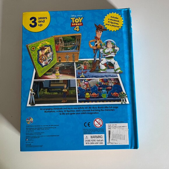 My Busy Books Disney Pixar Toy Story 4 With 10 Figures And Playmat - Picture 3 of 10
